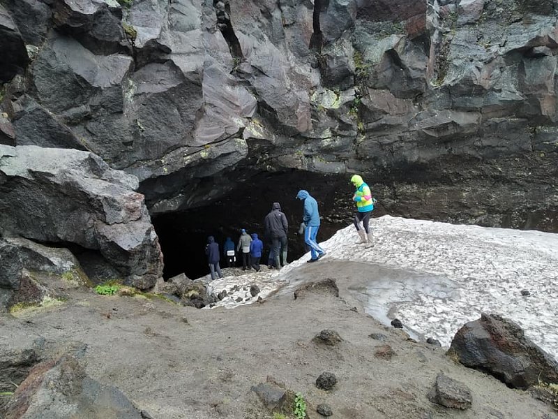 Концертная пещера вулкана Горелый
